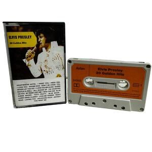 Elvis Presley 20 Golden Hits 1970 Astan Cassette Tape Vintage Blues Rock & Roll